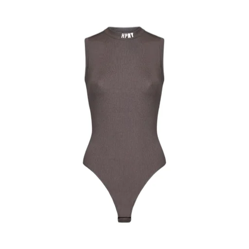 Logo-Embroidered Bodysuit