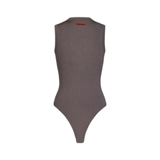 Logo-Embroidered Bodysuit