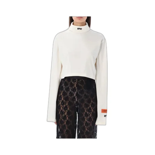 Hpny Crop Long Sleeve Rollneck