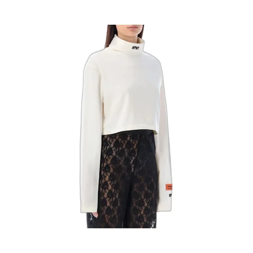 Hpny Crop Long Sleeve Rollneck