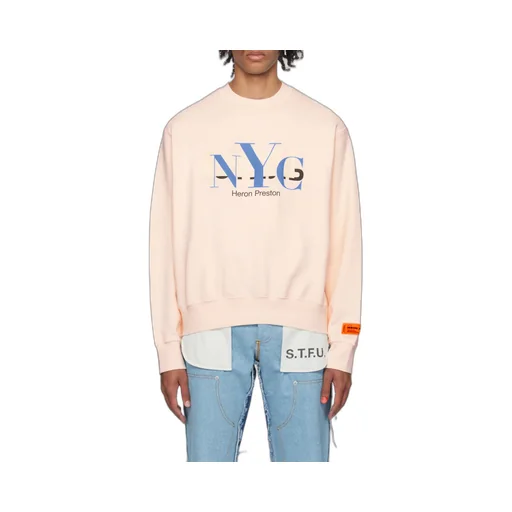 Logo Printed Crewneck Sweatshirt