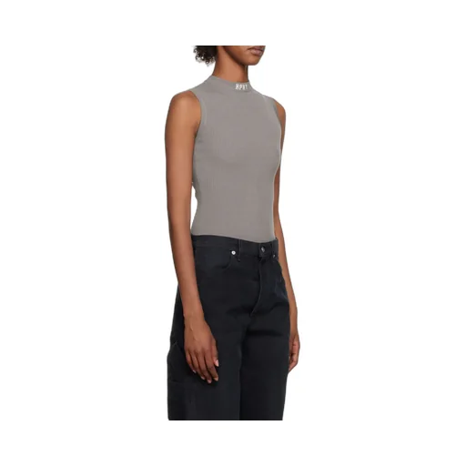 Logo-Embroidered Bodysuit