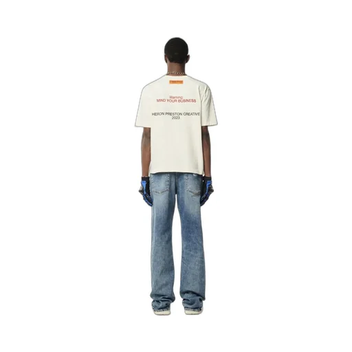 Paint Splatter Detailed Crewneck T-Shirt