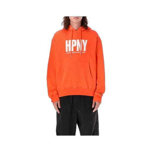 Logo Printed Drawstring Hoodie