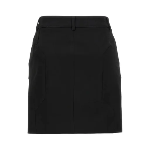 Logo Patch Cut-Out Skirt