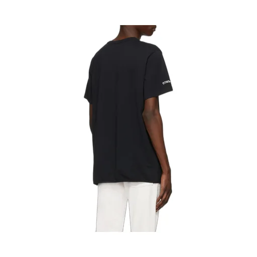 Crew Neck Heron Print T-Shirt
