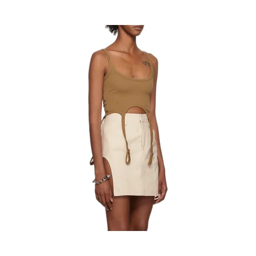 Hooks Cropped Tank Top