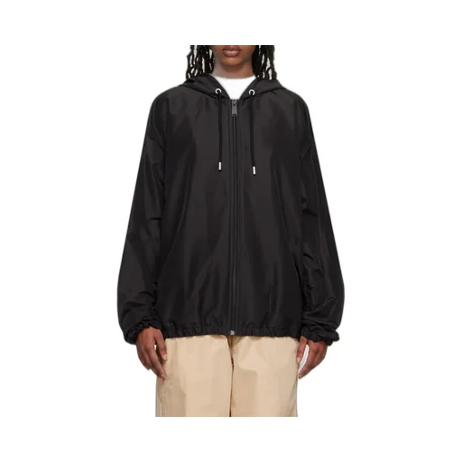 Hooded Long-Sleeved Casual Jacket
