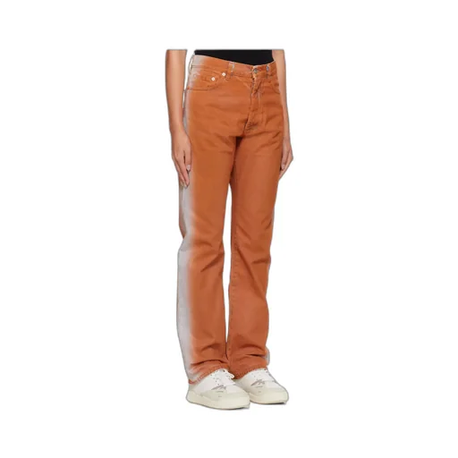 Gradient Effect Straight-Leg Jeans