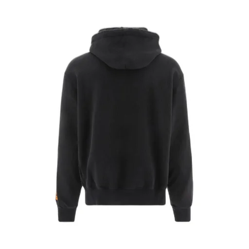 Graphic Printed Drawstring Hoodie