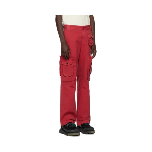 Logo-Patch Cargo Trousers