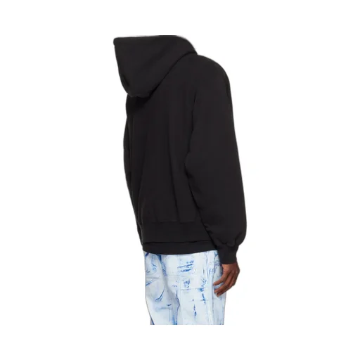 Graphic Printed Drawstring Hoodie