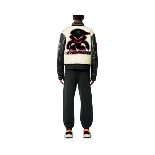 Hp Patches Varsity Bomber Jacket