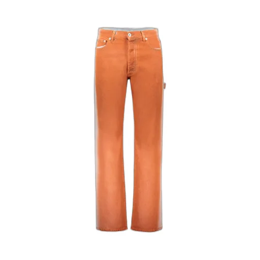 Gradient Effect Straight-Leg Jeans