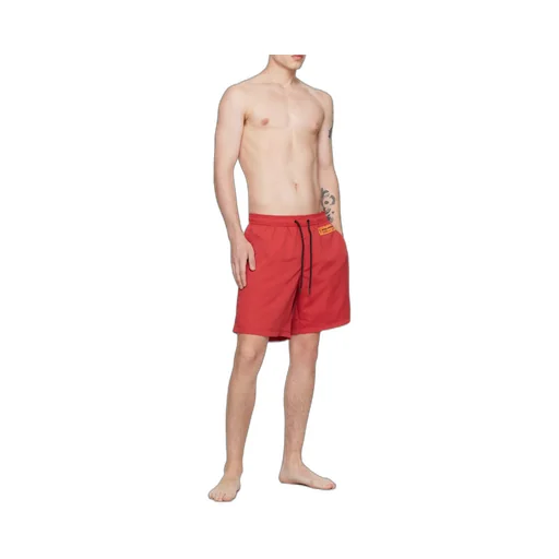 Logo Patch Drawstring Shorts