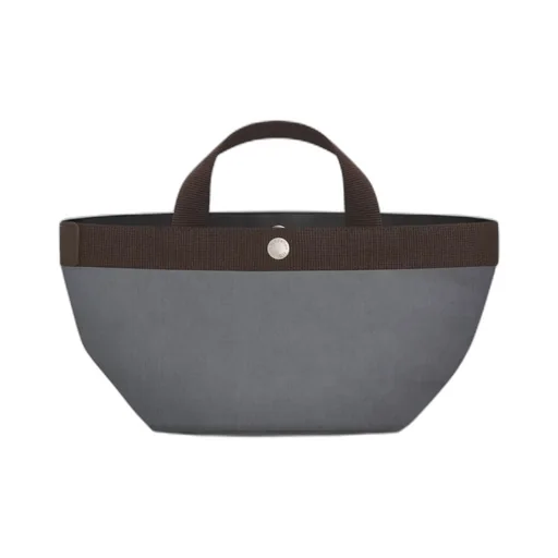 Snap-Closure Tote Bag