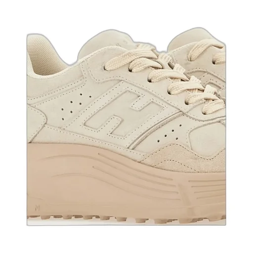 Platform Lace-Up Sneakers