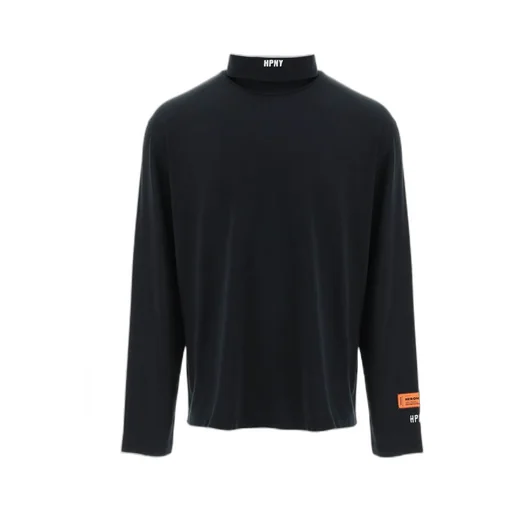 Logo Embroidered Long-Sleeved T-Shirt