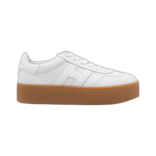 Heeled Lace-Up Sneakers