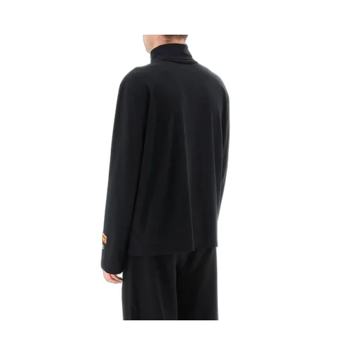 Logo Embroidered Long-Sleeved T-Shirt