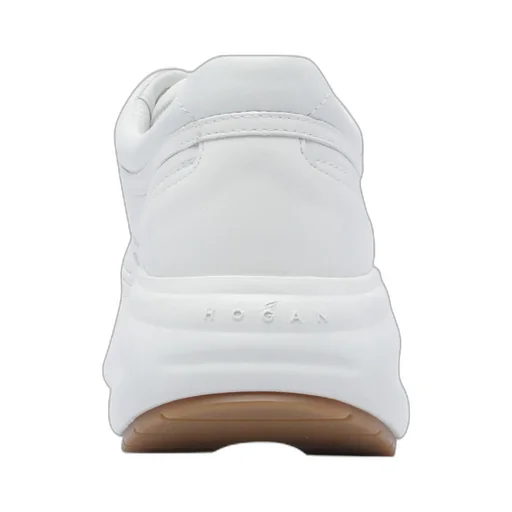 Leather Round-Toe Sneakers