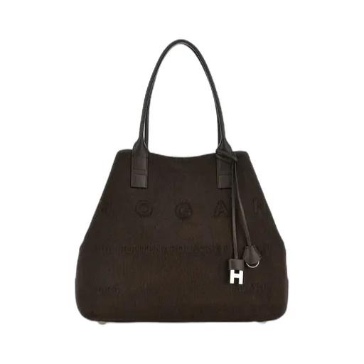 Script Logo Detailed Medium Tote Bag