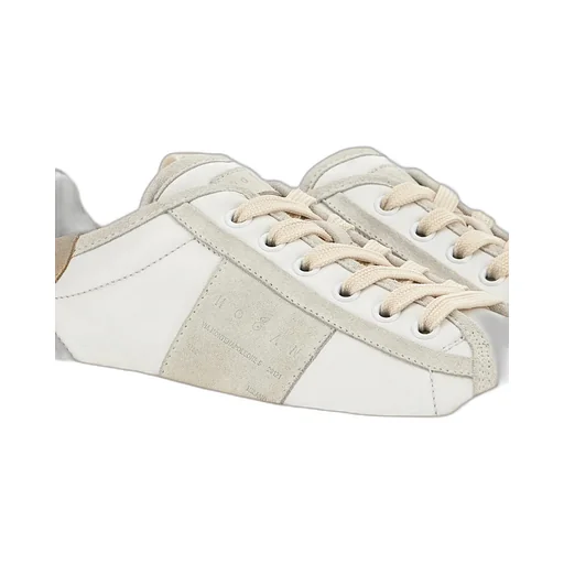Logo Embossed Lace-Up Sneakers
