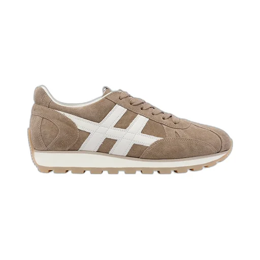 H-Detail Suede Sneakers