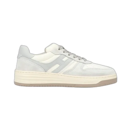Hogan H630 Logo Patch Lace-Up Sneakers