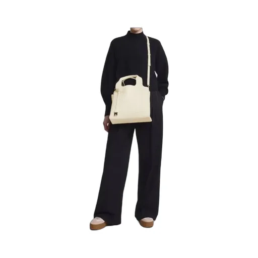 H Logo Charm Shopping Bag
