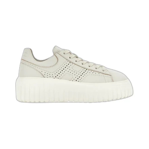 Side H Perforated Detailed Sneakers