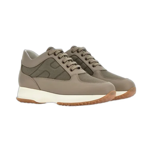 Interactive Lace-Up Sneakers