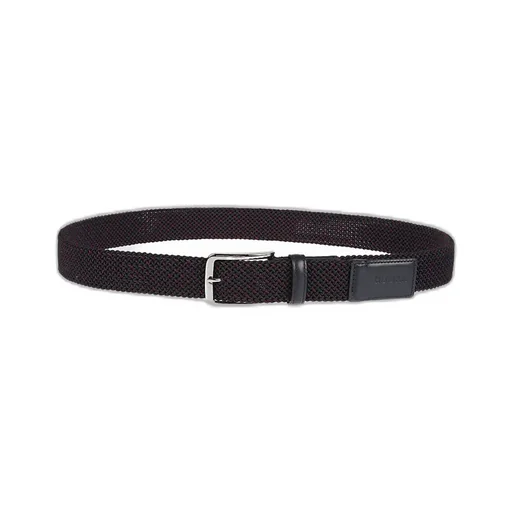 Logo Stamped Buckle Belt