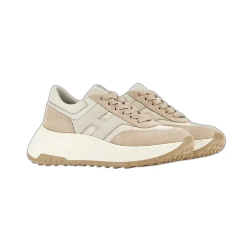 Mesh Panelled Sneakers