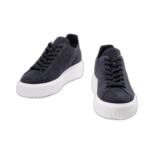 Round Toe Lace-Up Sneakers