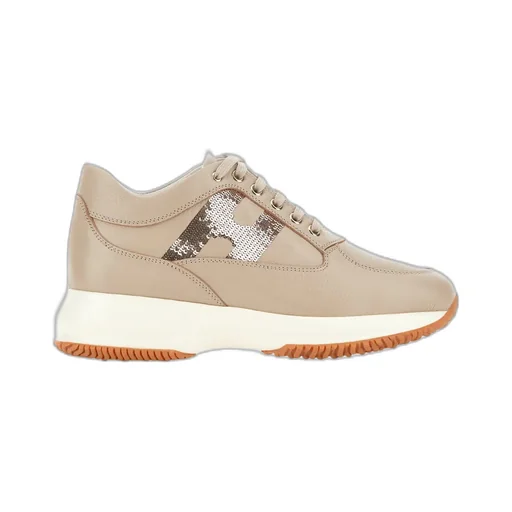 Interactive Logo Patch Sneakers