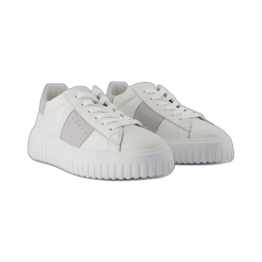 H-Stripes Leather Sneakers