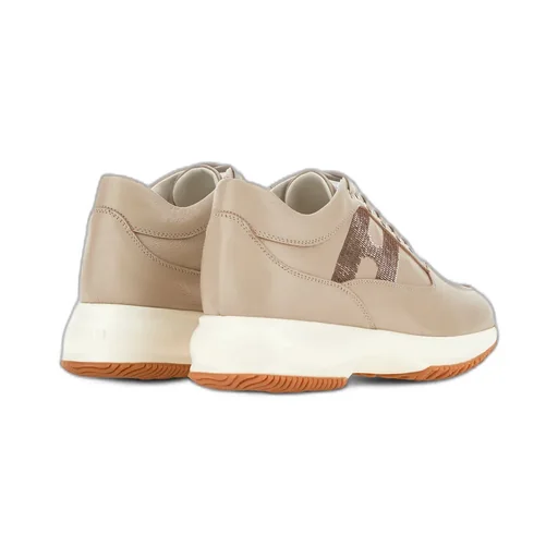 Interactive Logo Patch Sneakers