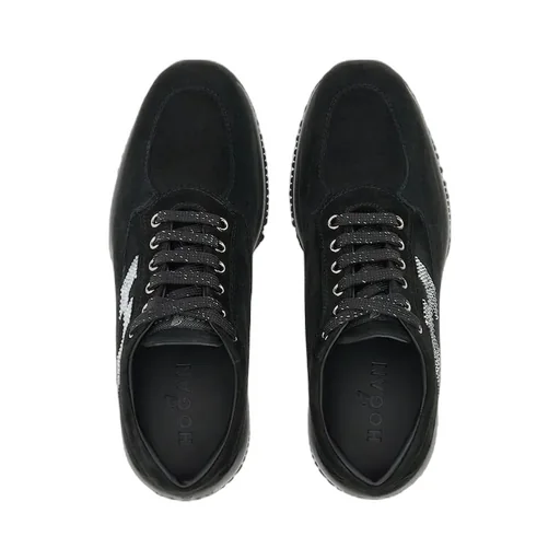 Interactive Lace-Up Sneakers
