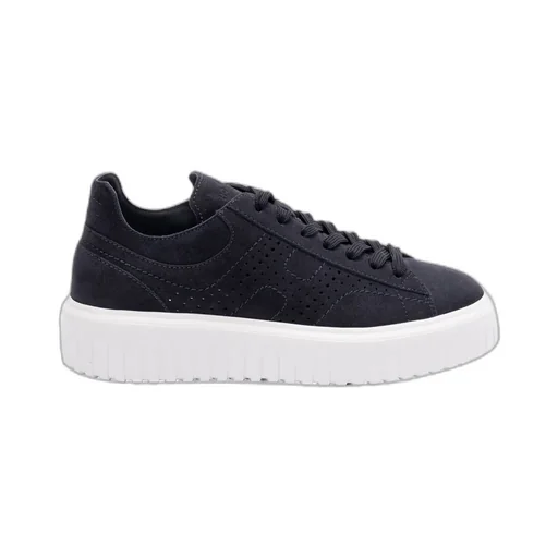 Round Toe Lace-Up Sneakers