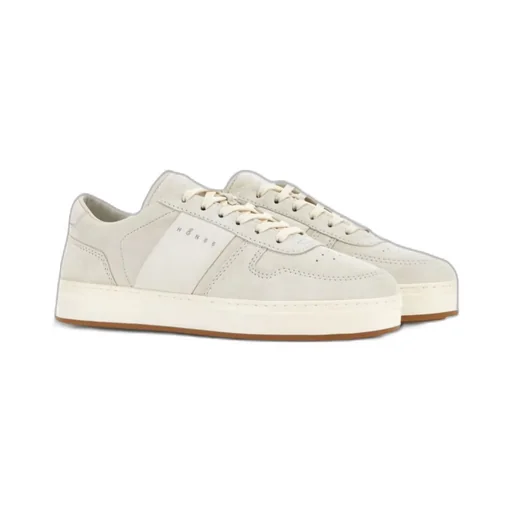 Logo Printed Lace-Up Sneakers