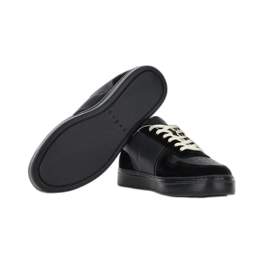 H-Tv Logo Printed Panelled Sneakers