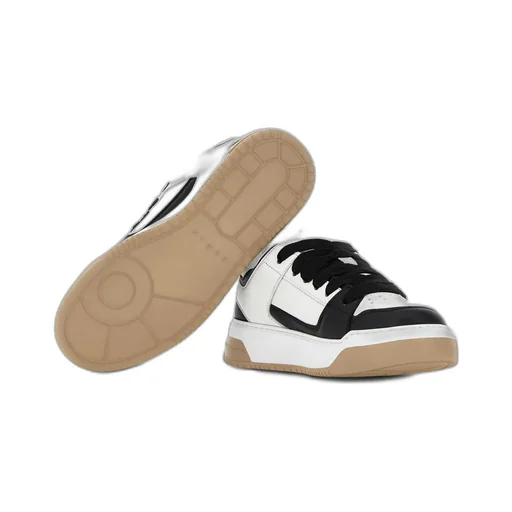 Chamallow Round-Toe Lace-Up Sneakers