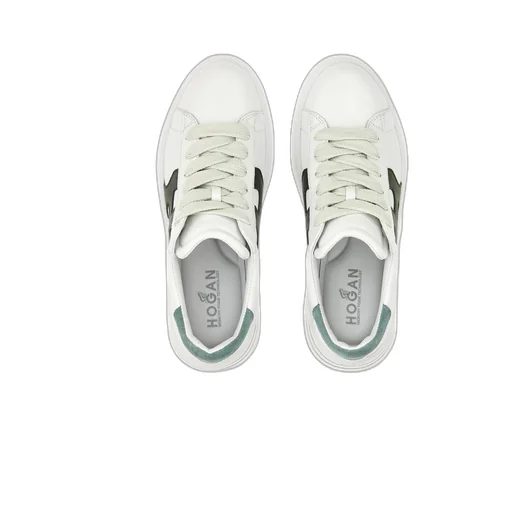 Rebel Panelled Lace-Up Sneakers