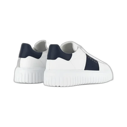 Round-Toe Lace-Up Sneakers