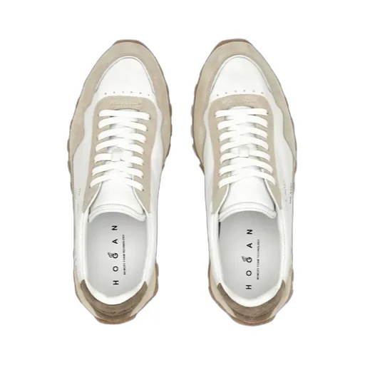 Round-Toe Low-Top Sneakers