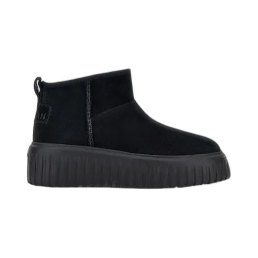 Logo-Patch Slip-On Boots