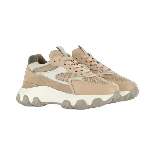 Hyperactive Lace-Up Sneakers