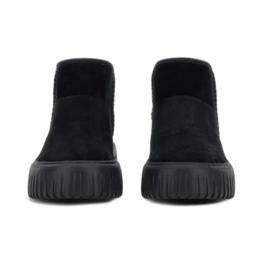 Logo-Patch Slip-On Boots