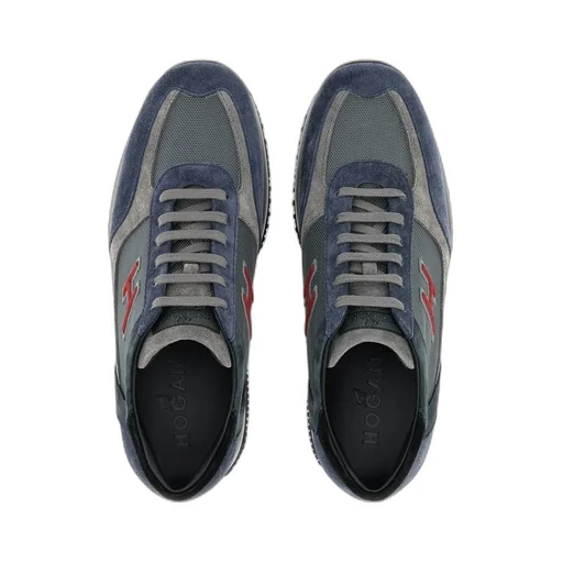 Interactive Lace-Up Sneakers